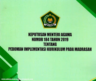 KMA Nomor 184 tahun 2019