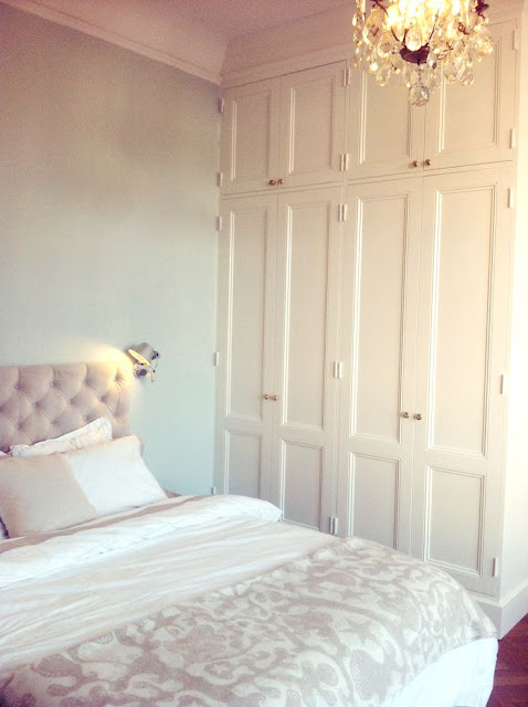 Farrow and Ball Pale Powder Bedroom