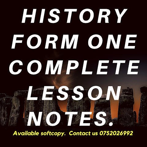 DOWNLOAD O-LEVEL HISTORY NOTES PDF-TANZANIA