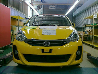 Kaki Kereta: Gambar Myvi Baru