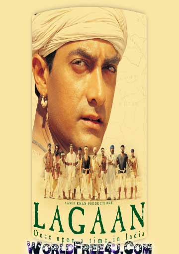 Poster Of Hindi Movie Lagaan (2001) Free Download Full New Hindi Movie Watch Online At worldfree4u.com