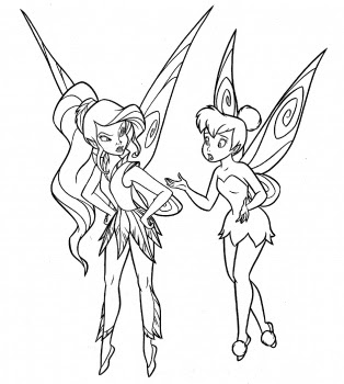 fairy coloring pages