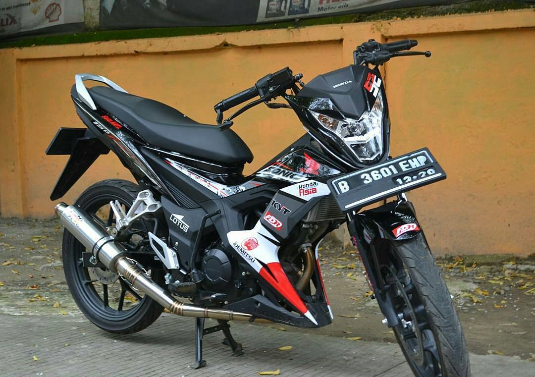 Kumpulan Modifikasi Knalpot Honda Sonic Indotomania