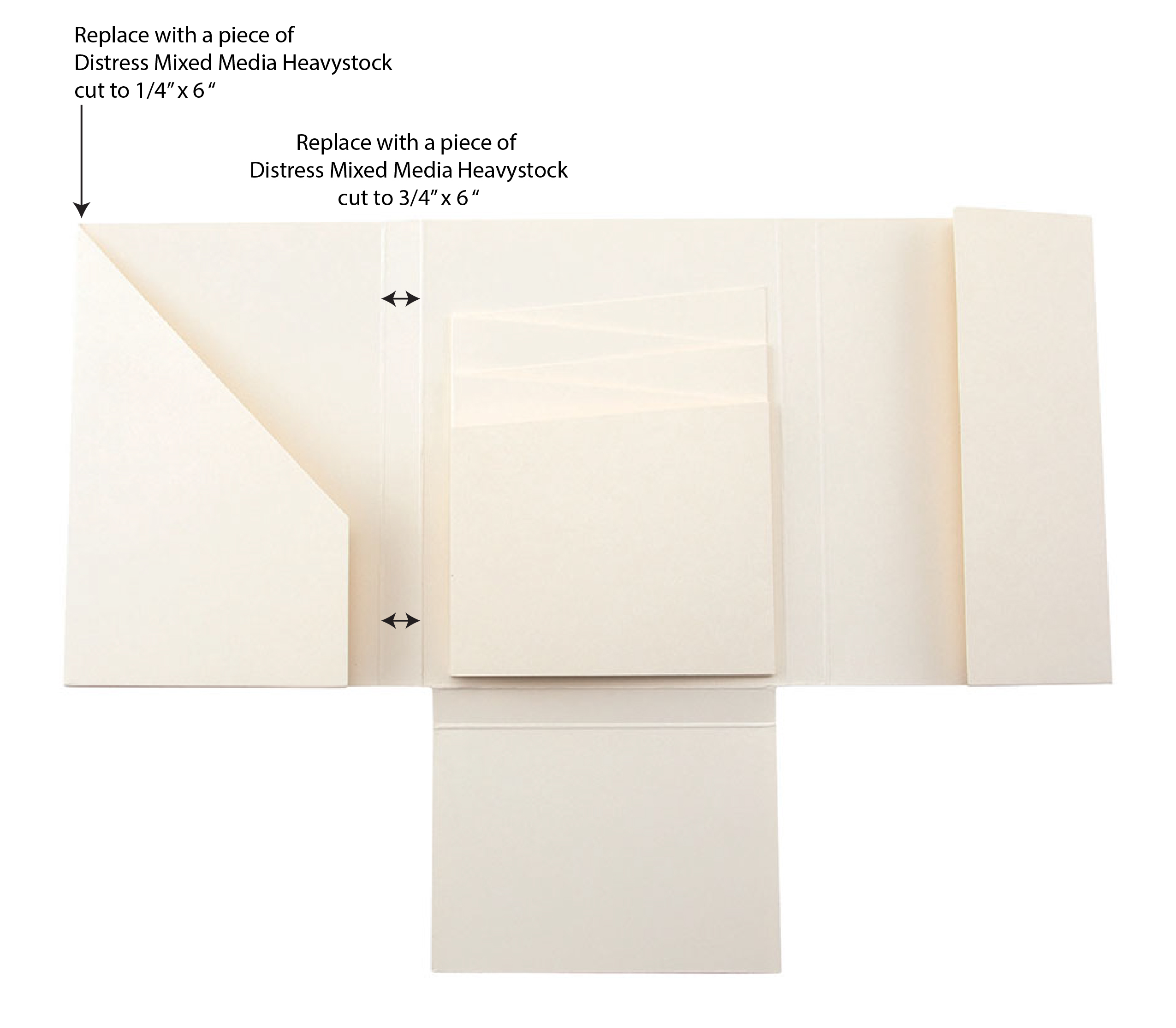Handmade Cardstock Folio Scrapbook Album Choose 1 6x8 -  in