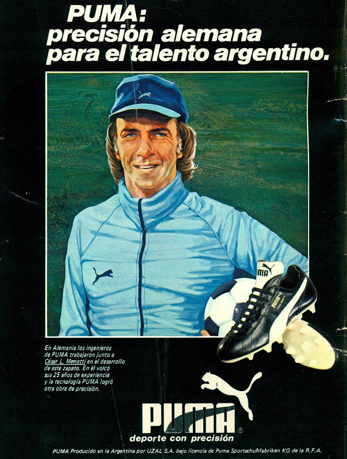 PUB. Puma. César Luis Menotti.