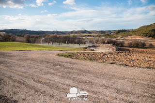 Arreglan el acceso a las pistas. Foto: Sergio Rubio