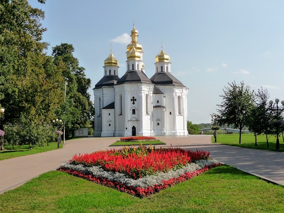 Чернигов. Проспект Мира. Екатерининская церковь, 1715 г.