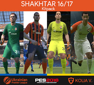 Ramy PES 2016 Shakhtar 2017 Kitpack