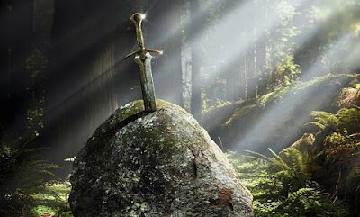 leyenda de excalibur espada