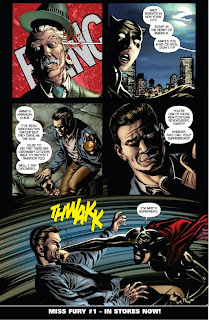 Miss Fury #1 from Dynamite preview page 5