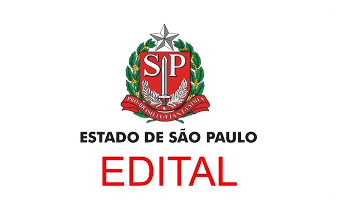 Saiu no Diário Oficial de São Paulo 17 editais de Concurso público para Professores. Salário de R$ 11.701,95.