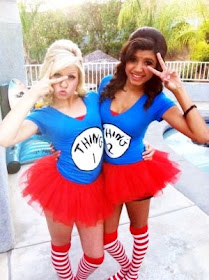 Thing 1,2 DIY Dress Up Halloween