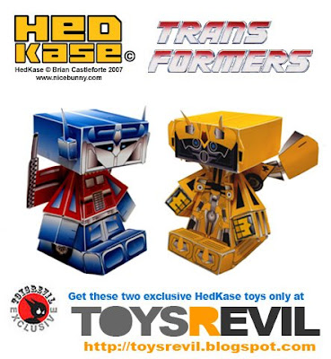 Transformers HedKase Toys