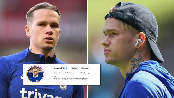 Mykhailo Mudryk called out a fan on Instagram for his critical comments, he's had enough