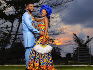 Zuleica Wilson e Igor Benza casam-se no tradicional em Cabinda