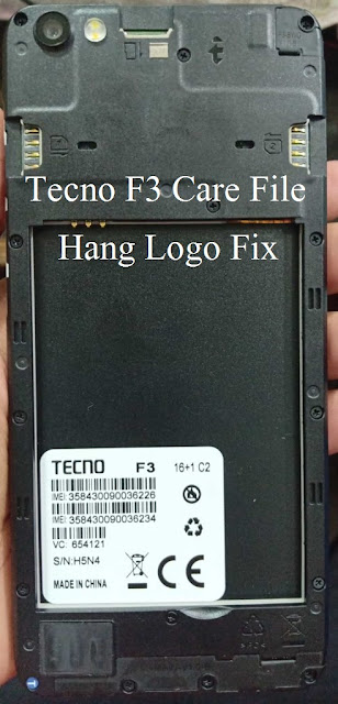 Tecno F3 Hang LOgo Fix Firmware