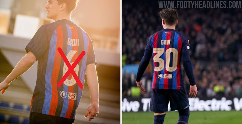 Gavi Inherits Iconic Barcelona No. 6 Kit - Footy Headlines