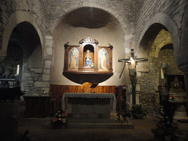 Interno del santuario