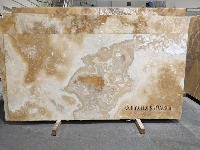 Honey Onyx Marble Slabs NYC