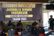  PENGUKUHAN PENGURUS JURNALIS TERATE  INDONESIA CABANG NGANJUK TAHUN 2022.