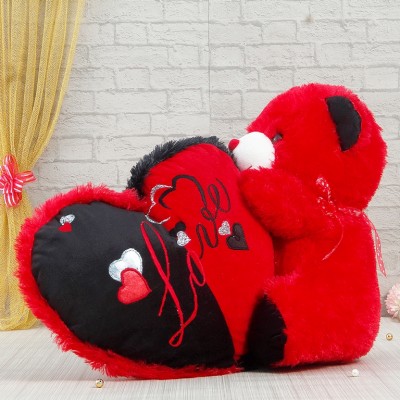 Sweet Red Teddy Bear Love Image