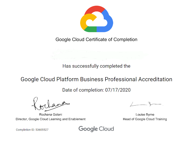 google certificate