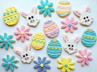 Easter Themed Sugar Cookies
