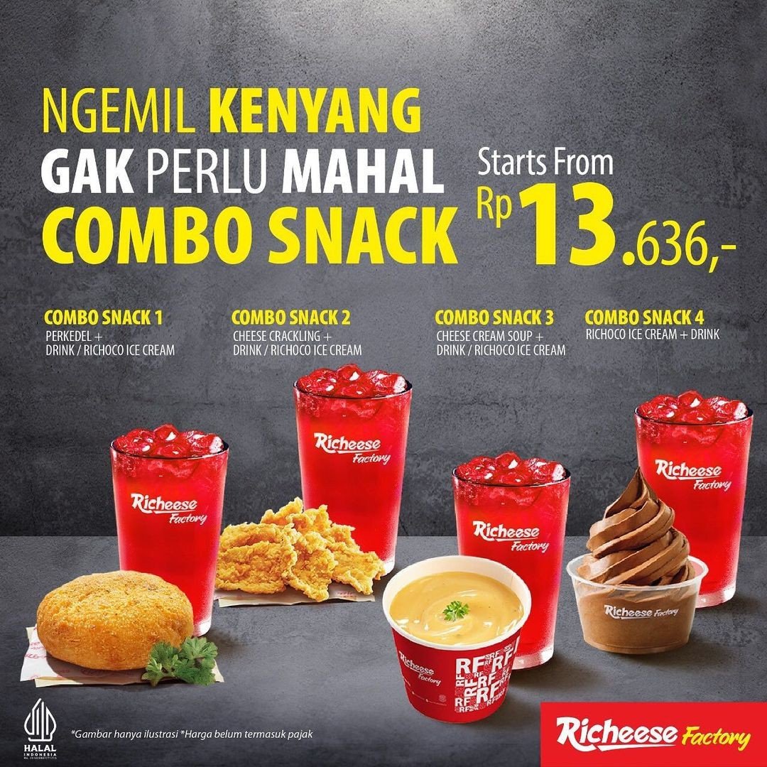 Promo Richeese Factory Combo