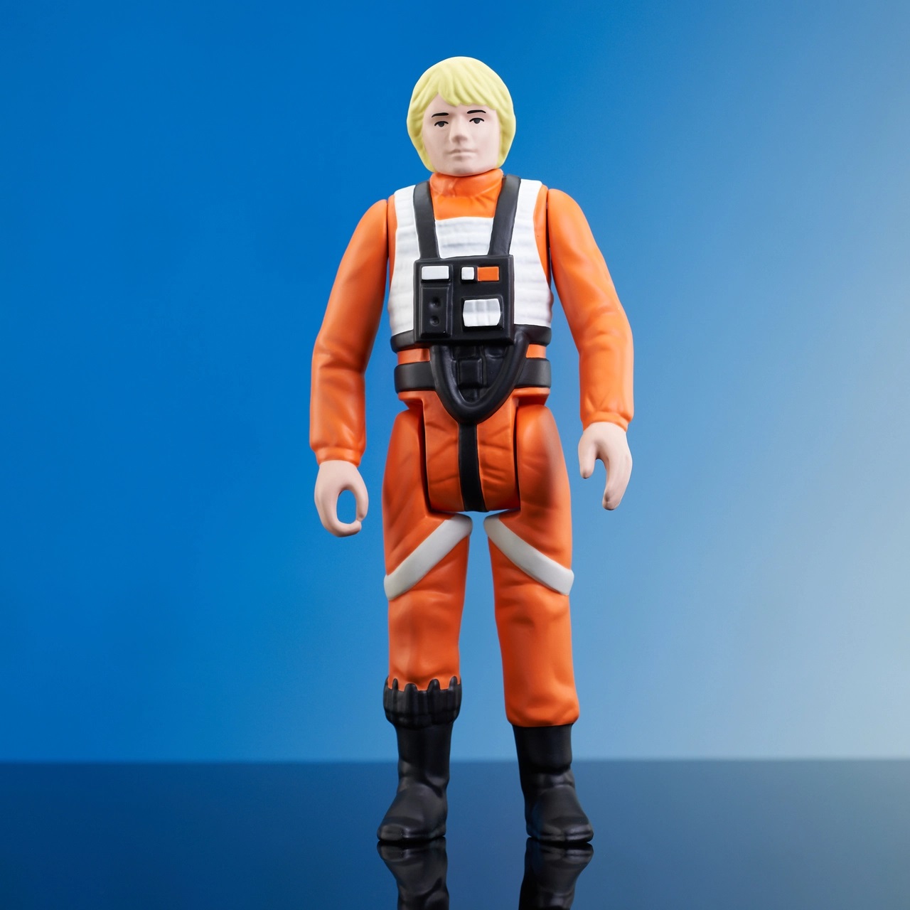 Vintage Star Wars figure luke skywalker x wing pilot ex factory stock luke han 