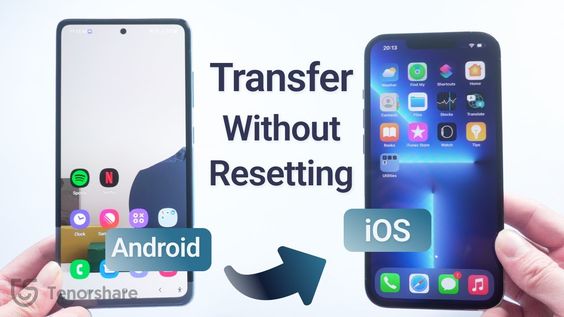 Transfer Android data to iPhone