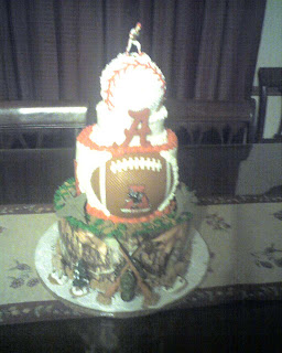 Birthday Cake Pics on Baseball  Football And Camo Birthday Cake   Totsie S Cakes   More