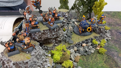 Winters SEO battle report - Warhammer The Old World - Wood Elves vs Dwarfs - 1000pts