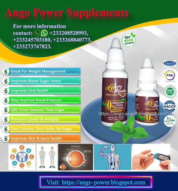Le Ramdan Sweetner Stevia, APGIV, Stevia, Prices, Benefits, Uses, Side Effects, Dosages, Accra, Kumasi, Ghana