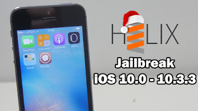 Cara Jailbreak iPhone 5, iPhone 5c, iPad  iOS 10.3.3 Menggunakan Helix iPA dengan mudah