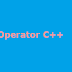 Mengenal operator di C++