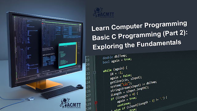 Basic C Programming (Part 2): Exploring the Fundamentals - delve into the realm of C programming and explore how to get started. Popular Programming
