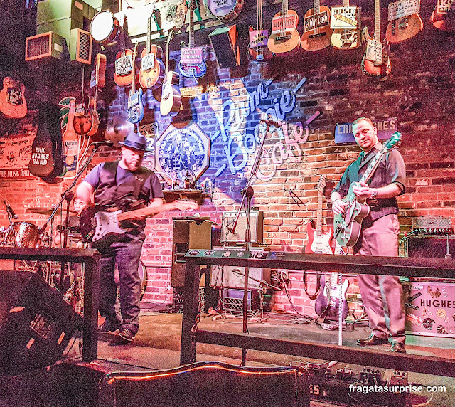 Show de Blues em Beale Street, Memphis