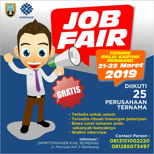 job fair rembang maret 2019