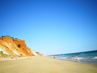 la plage "Praia da Falésia"