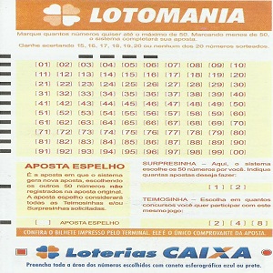 Palpites Lotomania 1792 acumulada R$ 8 milhões