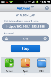 How to Control Android Phone from PC Web Browser
