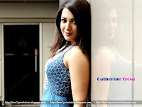 amature catherine tresa wallpaper hd, standing with support of wall, cute smile, image