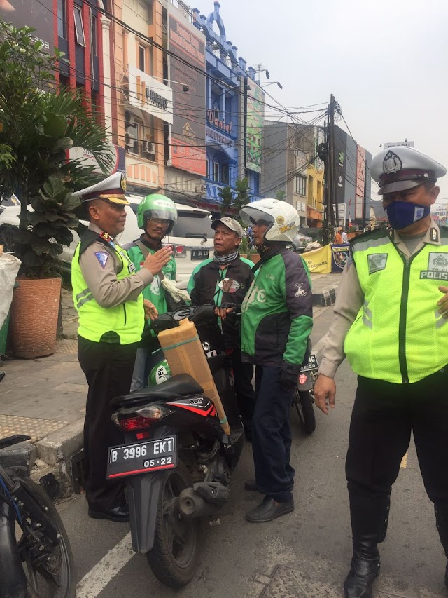 Kasatlantas Imbau Ojeg Online Tidak Mangkal di Jalan Margonda