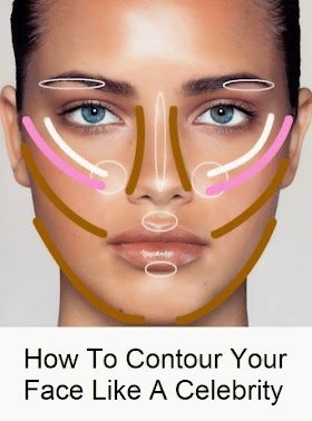 #Beauty : How To Highlight & Contour Your Face Like A Celebrity