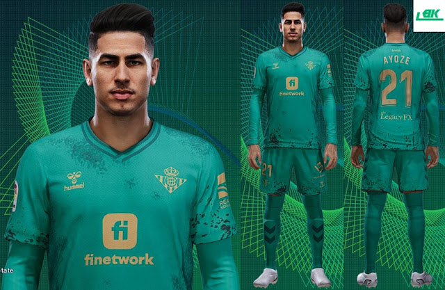 Real Betis Balompié Special Kit 22-23 For eFootball PES 2021