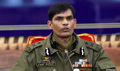 Inspector General of Police (IGP) Kashmir Vijay Kumar