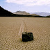 A Sailing Stone in Death Valley