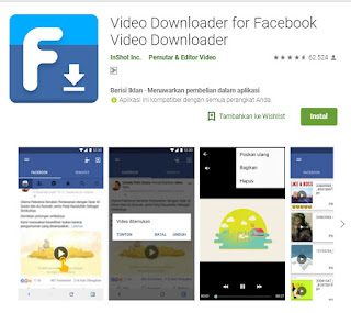 Download video, Aplikasi, Video downloader for facebook