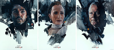 Andor Star Wars Portrait Prints by Chris Valentine x Bottleneck Gallery