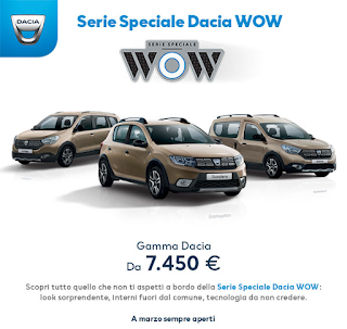 Dacia Sandero. Da 7.450 euro